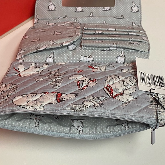 Vera Bradley Bears print cosmetic-brushes bag - Picture 9 of 10